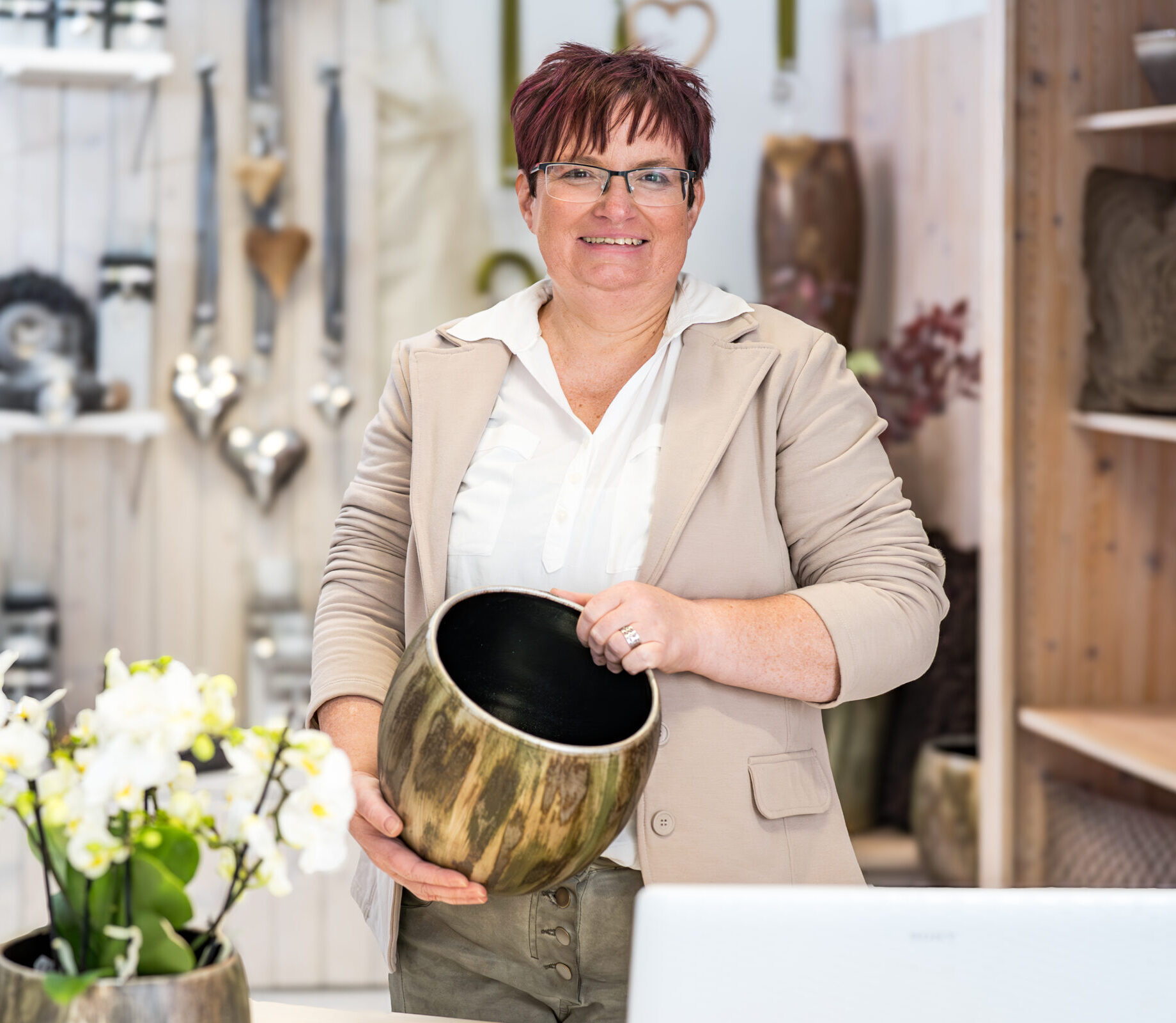 Wohnaccessoires & Saisonale Deko Keramik, Tischwäsche, Kissenbezüge, Wandschmuck