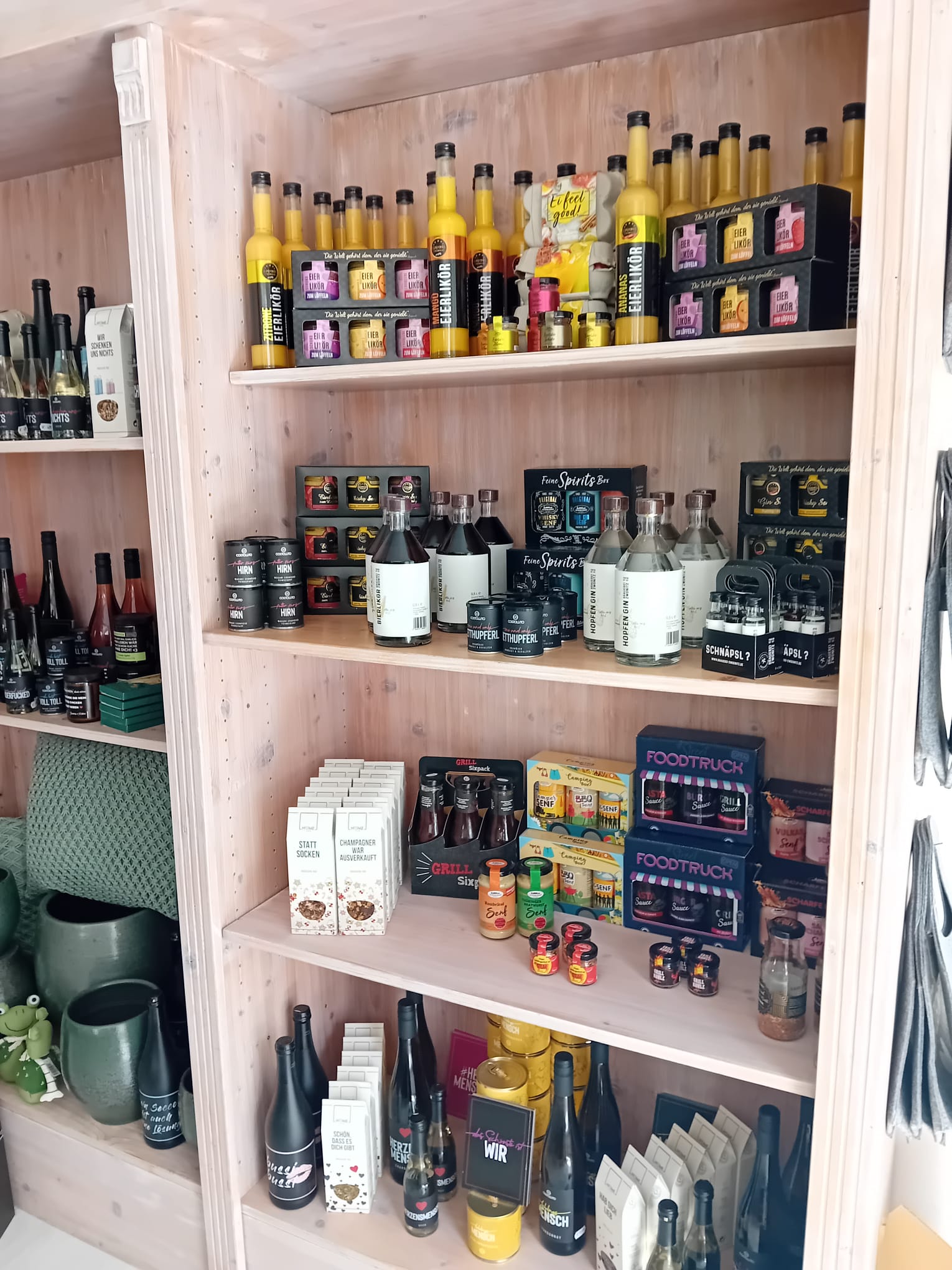 Regionale Feinkost, Altenburger Senf, Eierlikör